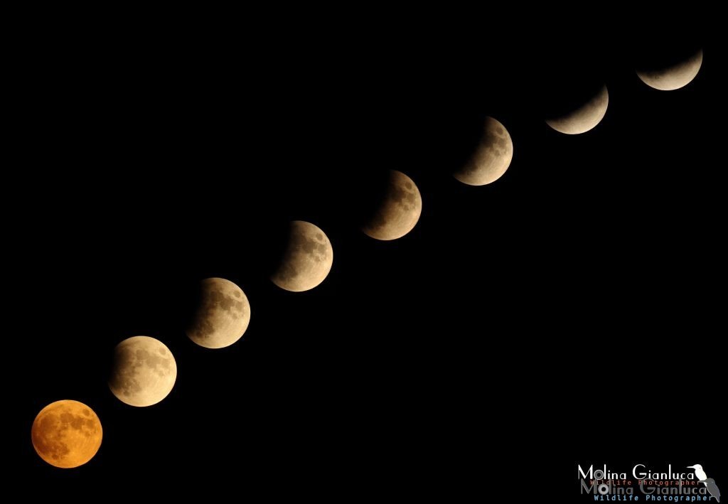 Eclissi parziale di Luna del 16 Luglio 2019